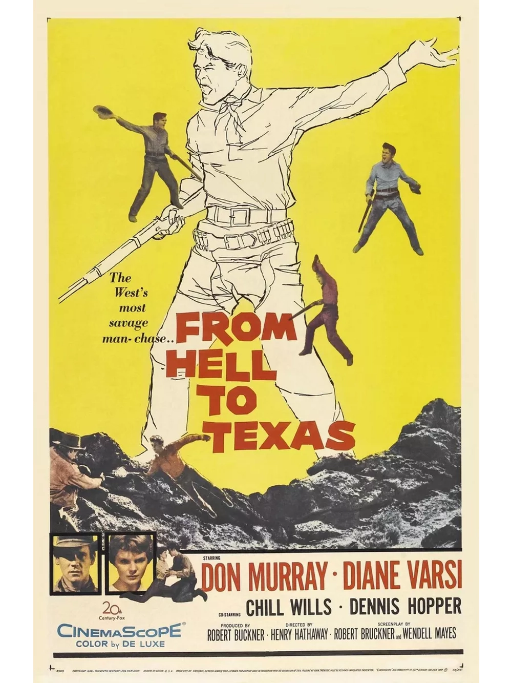 Из ада в Техас (1958) (DVD-R), Русский язык.