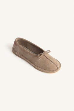 ZARA КОЖАНЫЕ БАЛЕТКИ, КОРИЧНЕВЫЙ