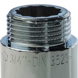 Удлинитель хромированный ВН 3/4"х60 Stout