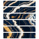 Закладки для книг МАГНИТНЫЕ, "АССОРТИ 5 ДИЗАЙНОВ ABSTRACTION", 6 штук, 60x20 мм, FUNSTER (ФАНСТЕР), 116653