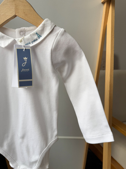 Новое хлопковый боди-слип Jacadi, 74