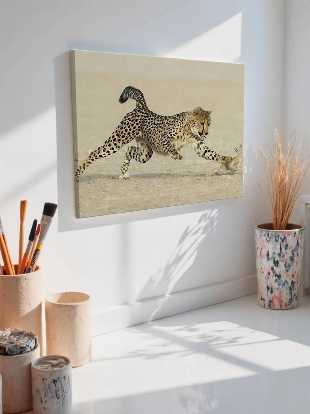 Картина на стену 40 X 50 Гепард