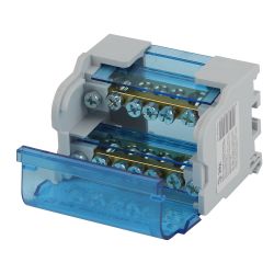 Шины на DIN-рейку ЭРА NO-224-13 в корпусе кросс-модуль ШНК 2х7 L+PEN