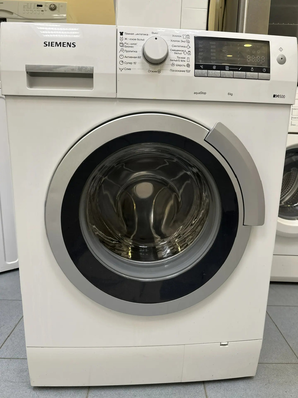 Стиральная машина SIEMENS ws10m441oe/05 б/у фронтальная 6 кг до 1000 об/мин