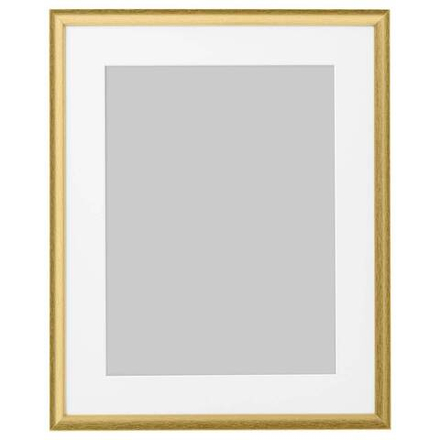 IKEA SILVERHÖJDEN  (ИКЕА СИЛВЕРХÖЙДЕН)  -  Рамка, цвет золота, 40x50 см