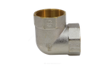 Угольник латунь никель Ду 40 (1 1/2") ВР/ВР 9001 ГОСТ 32585-2013 Aquasfera 9001-05