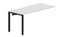 стол Strike 1580х680х750мм (меламиновый аутлет) - приставной элемент
