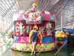 Детский надувной батут "Шатёр цирка" 5*5*4 м