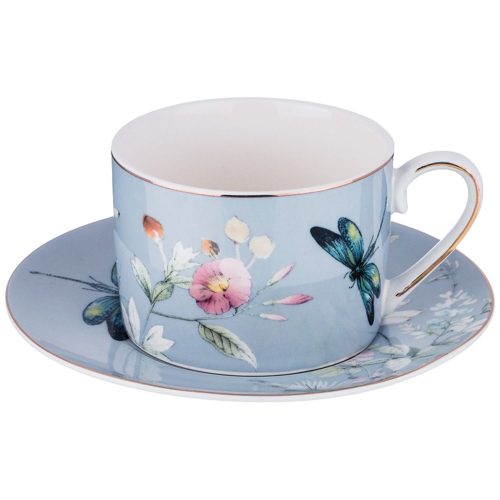 ЧАЙНЫЙ СЕРВИЗ LEFARD "БЛОССОМ" НА 6ПЕР. 15ПР. 900/300/200/250 МЛ (КОР=3НАБ.)
