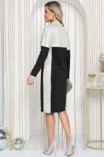 Платье Нарина (черно-белое) П12072 LT Collection