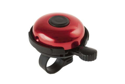 Звонок 00-170721 сталь/пластик D=45мм (200) черно-красный