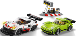 LEGO Speed Champions: Porsche 911 RSR и 911 Turbo 3.0 75888 — Porsche 911 RSR and 911 Turbo 3.0 — Лего Спид чампионс Чемпионы скорости