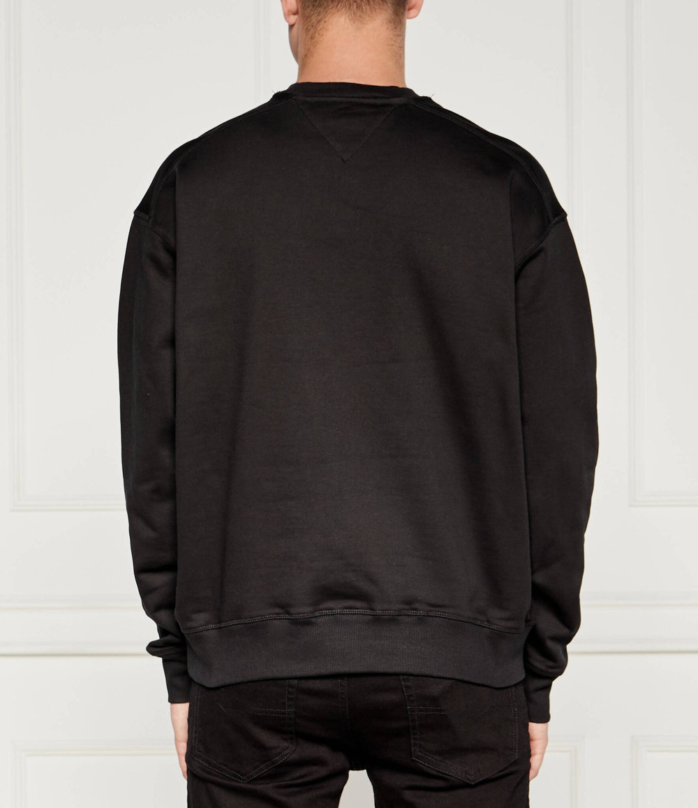 Худи BOXY POP VARSITY CREW Tommy Jeans - черный(DM0DM18628)