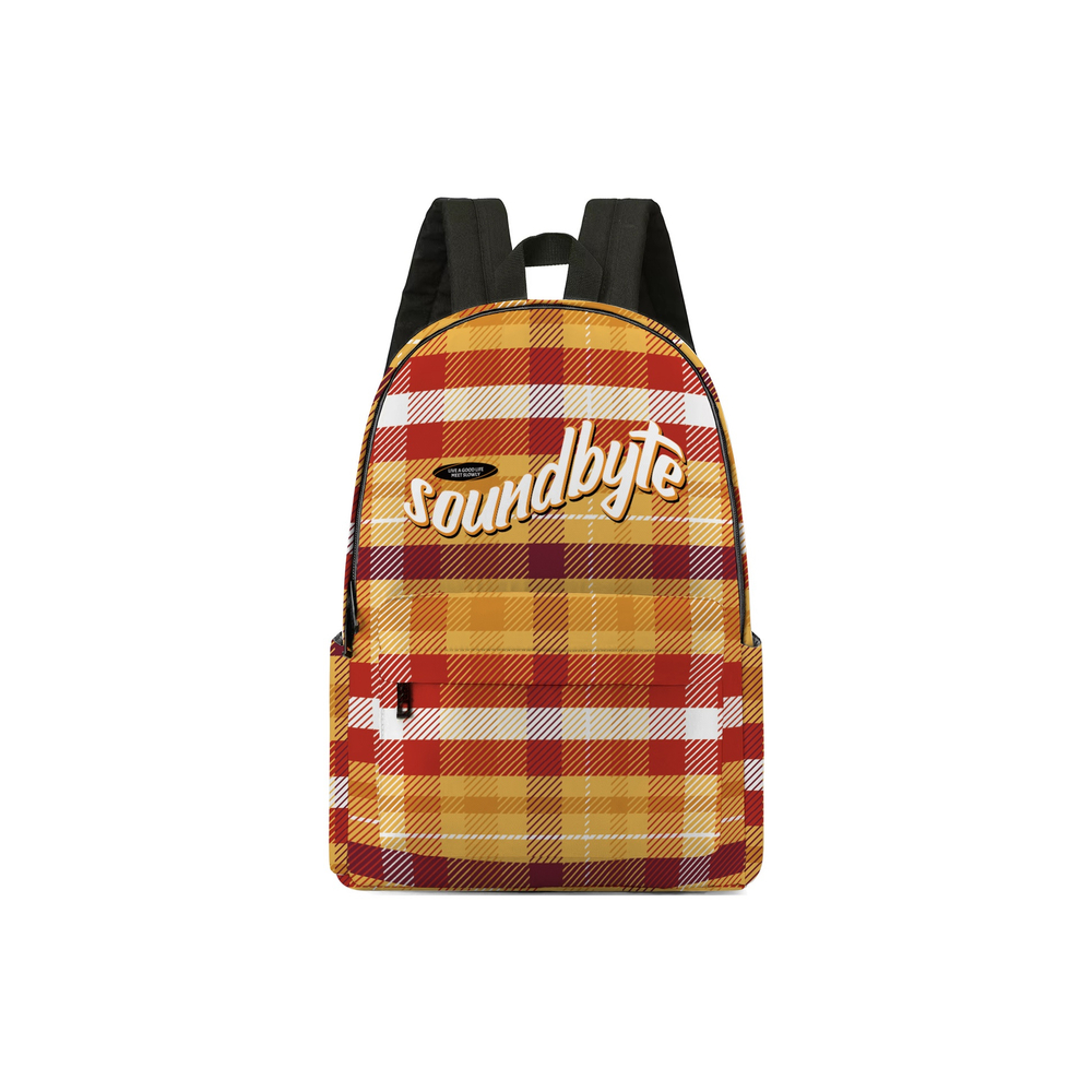 Soundbyte Polyester Backpack Unisex Orange