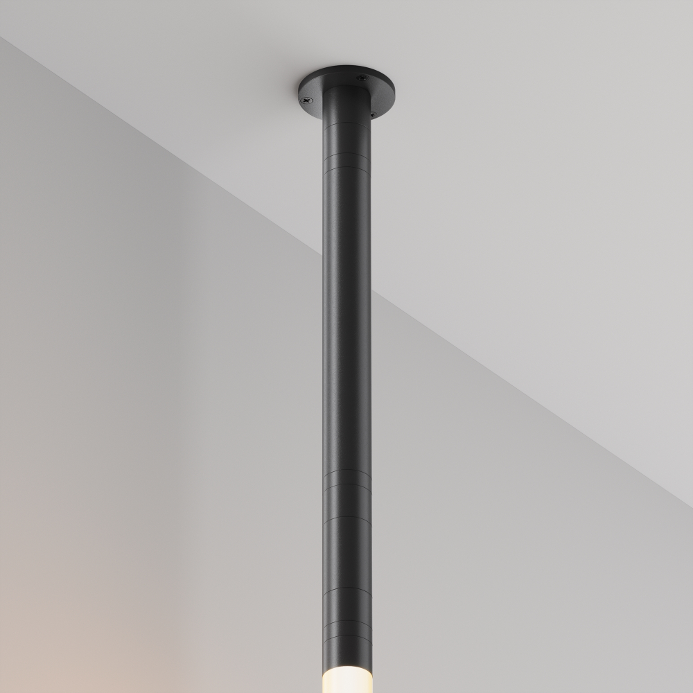 Соединитель для трековой системы с блоком питания 100Вт 276мм Maytoni SHELF CA011-L300-100W-B