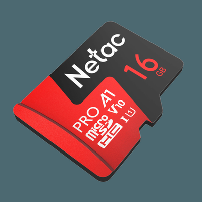 Карта памяти MicroSDHC 16GB Class10/100Mb/s Netac P500Pro
