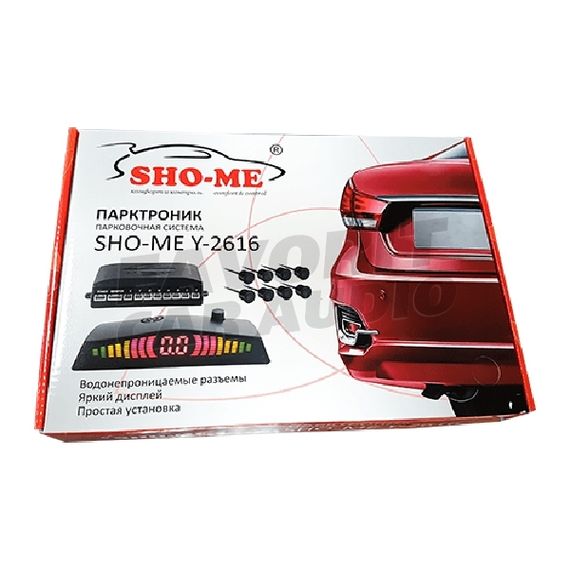 Парктроник Sho-Me Y-2616N08 Black 8 датч.