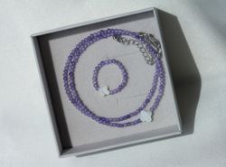 Чокер из циркона Lavanda colors