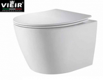 Унитаз подвесной, круглый (БЕЛЫЙ)  ViEiR  (1шт)
