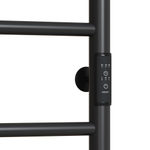 Полотенцесушитель MIXLINE VEGA  60х50 (таймер, 201 Вт, 4 перекладины) электрический ЧЕРНЫЙ