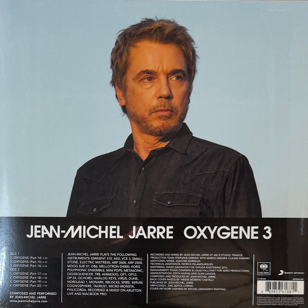 Jean-Michel Jarre – Oxygene 3 (Европа 2016г.) Т