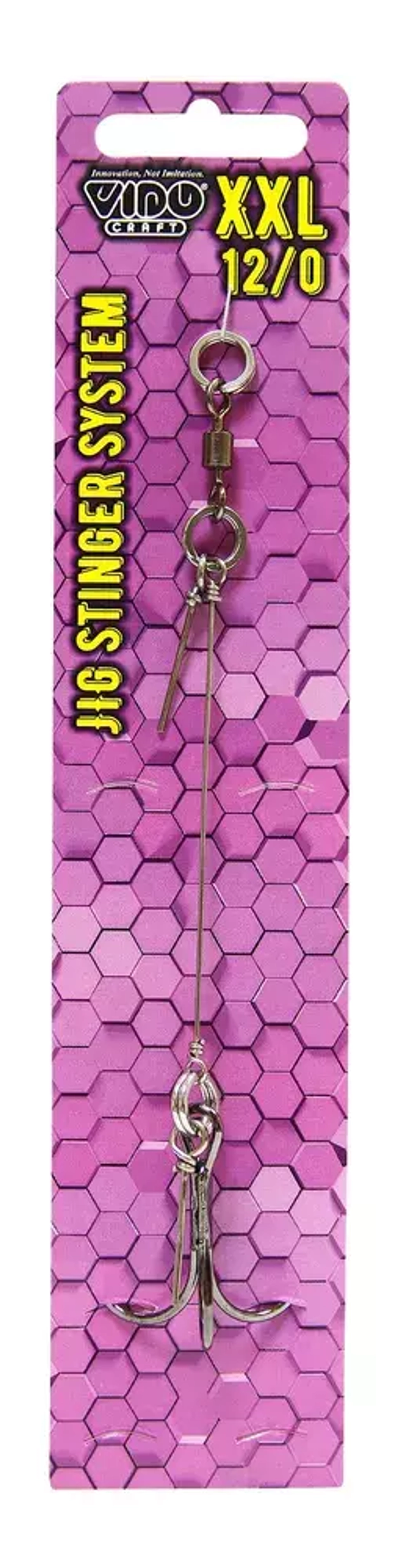 Оснастка стингер для джиг-головки Vido Craft Stinger Eye Jig