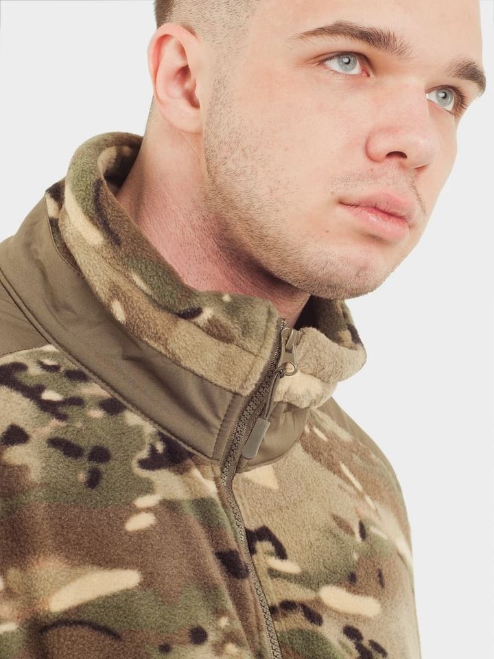 Кофта флисовая тактическая (мультикам)