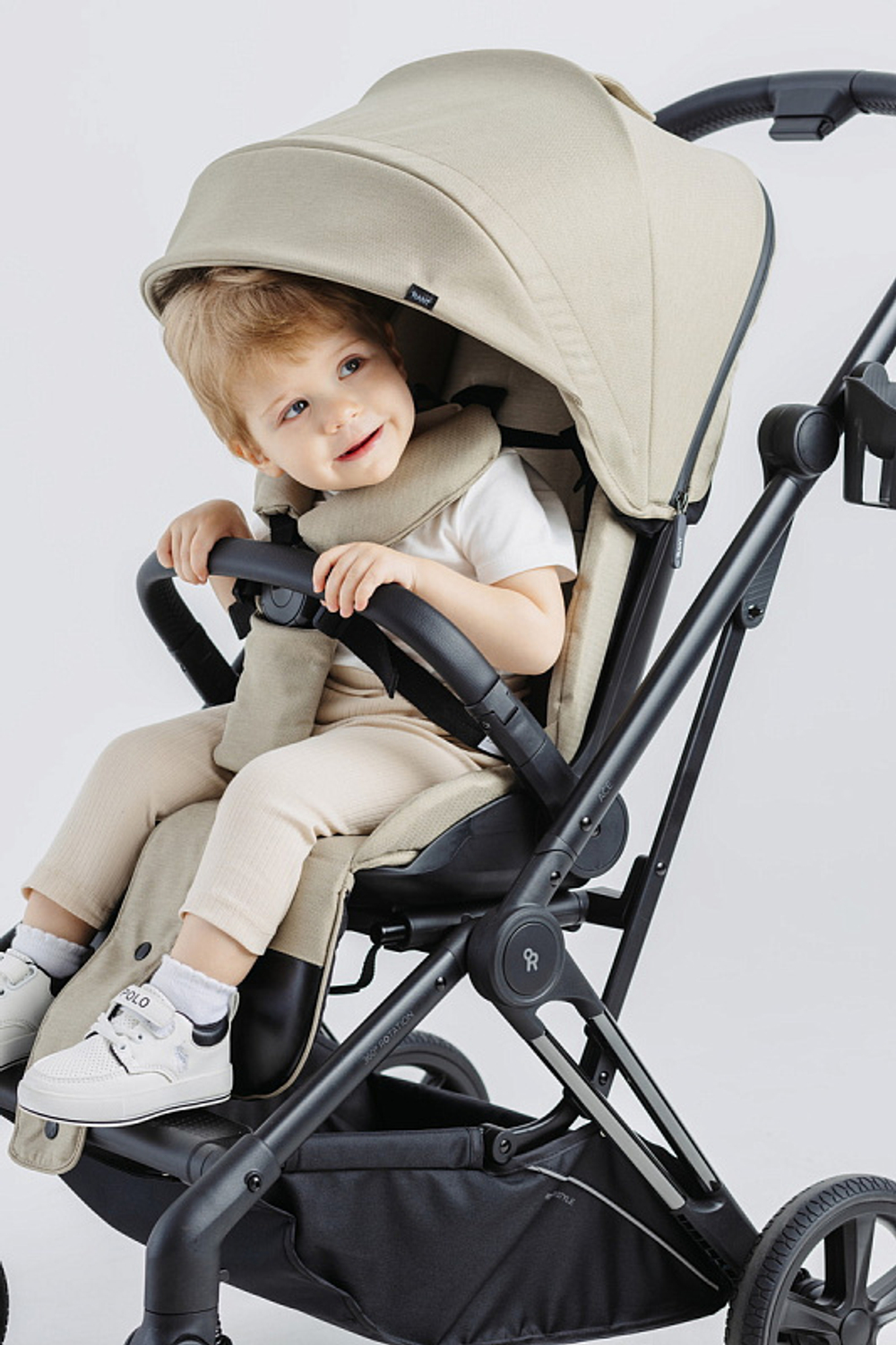 Детская прогулочная коляска Rant Ace Beige