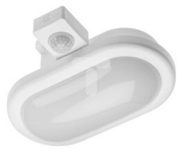 Светильник светодиодный DELTA (накладной) с датчиком движения, 6W, 4000K, IP54, 400lm, 120град, 230V AC, 50/60 Hz GTV LD-DELOW6WC-NB