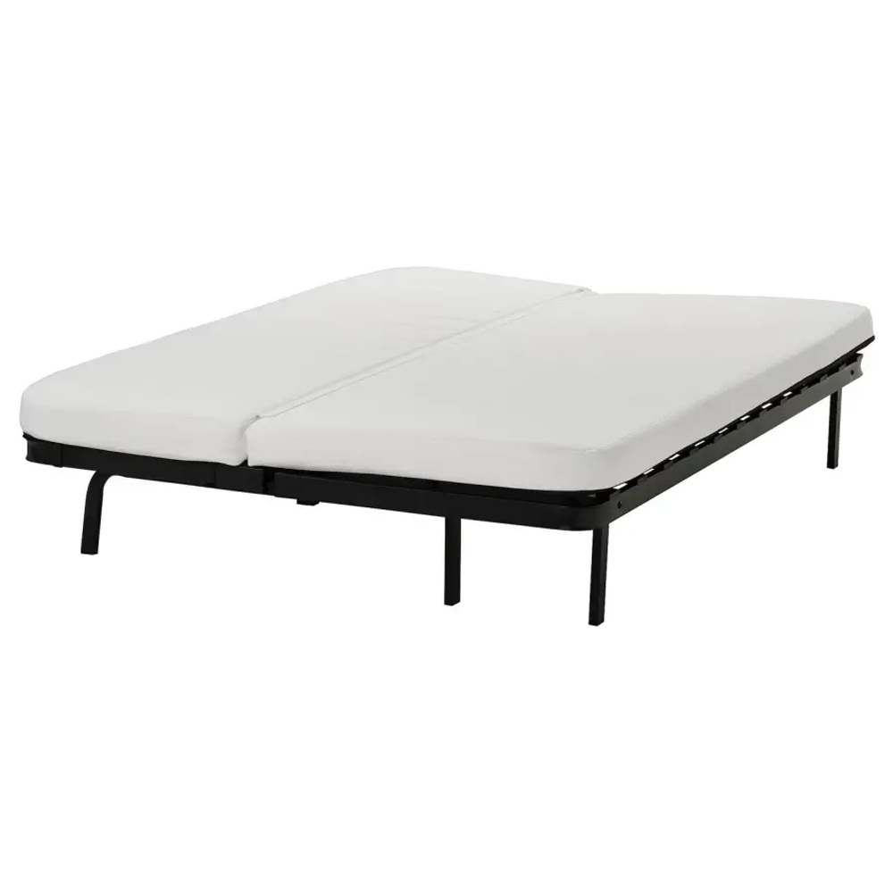 Матрас для двуспальной кровати - NYHAMN IKEA/НИХАМН ИКЕА  140x200 см, белый