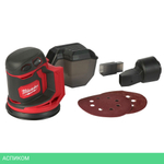 Эксцентриковая шлифмашина Milwaukee M18 BOS125-502B (4933464229)