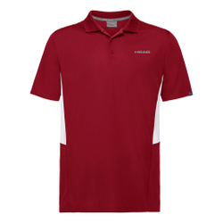Мужское теннисное поло HEAD Club Tech Polo Men - Red, White