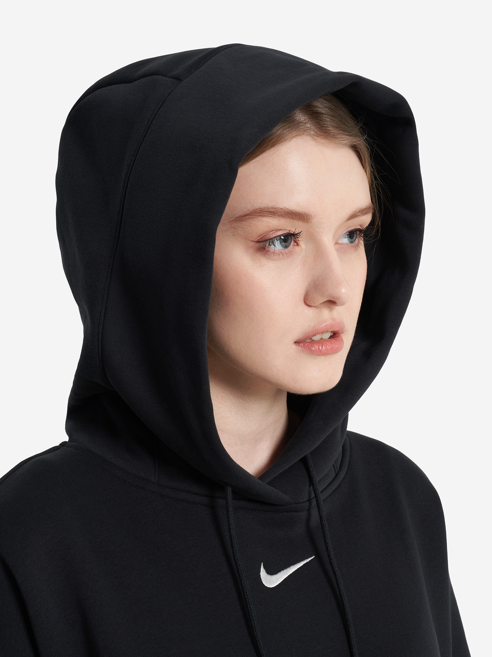 DQ5858-010 Худи NIKE W NSW PHNX FLC OOS PO HOODIE