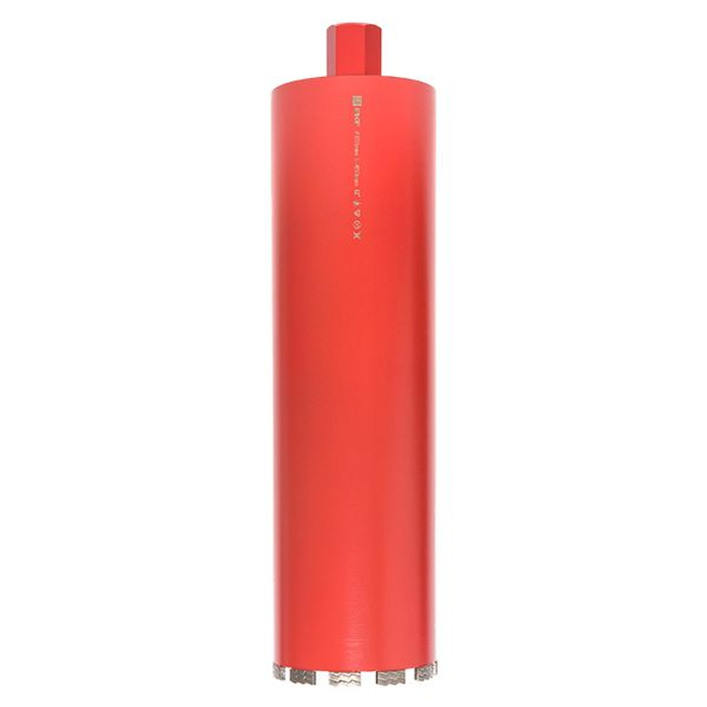 Коронка алмазная (проходка) WCHP-132/450 (1 ¼″ UNC) EKF Expert