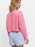 Лонгслив укороченный