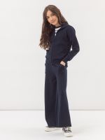 Брюки темно-синие для девочки арт. АТ971