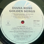 Diana Ross ‎– Golden Songs (Финляндия 1982г.)