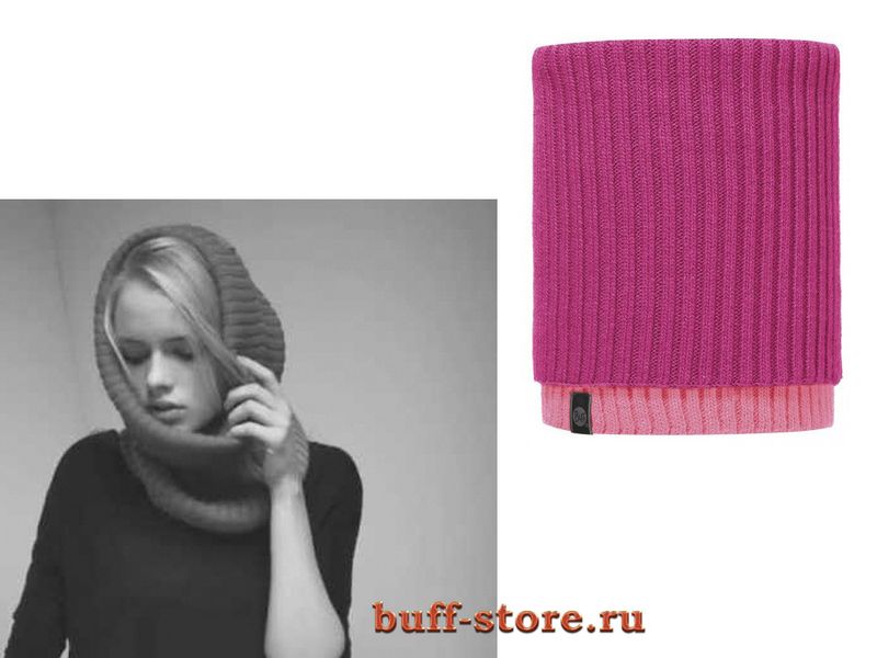 Стильный шарф-труба Buff Snud Very Berry Фото 1