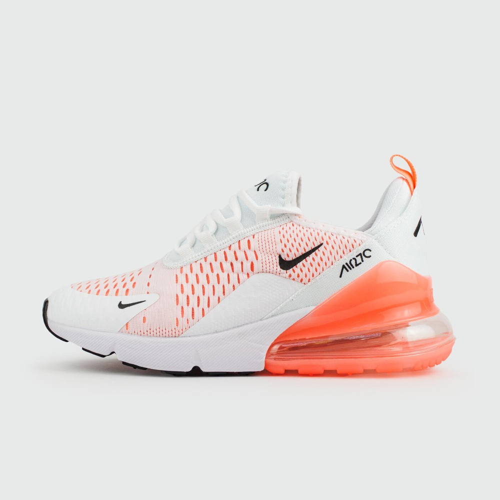 Кроссовки Nike Air Max 270 Orange White Wmns
