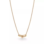 Подвеска из жёлтого золота 18k,Tiffany 💠Hard Wear Small double Link