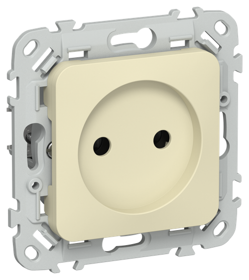 FLITE Розетка без заземления без защитных шторок 10А РС01-0-ФлН навахо IEK