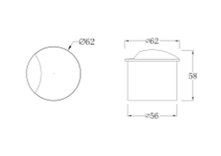 Уличный встраиваемый светильник Outdoor O035-L3W3K