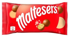 Шоколадные шарики Maltesers, кремовые 37г/25