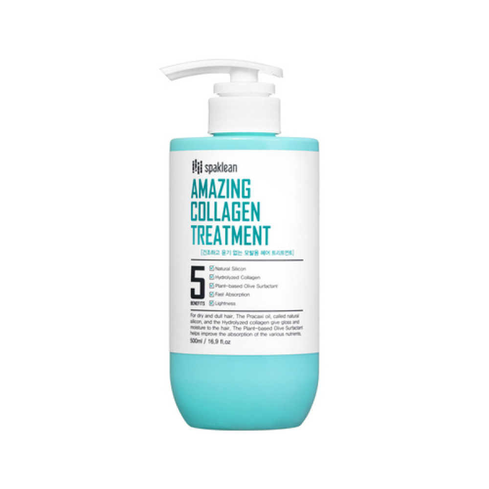 Бальзам для волос с коллагеном Spaklean Amazing Collagen Treatment, 500 мл