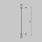 Крепление потолочное Maytoni Technical Accessories for tracks Flarity TRA159C-IPC1-B