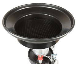 Установка для замены масла 90л с поворотным поддоном 15л и колбой GTE