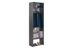 Шкаф двухдверный L600 "Баско" Мебельсон, г. Ижевск