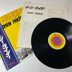 Винтажная виниловая пластинка LP Музыка К Фильму Беспечный Ездок Easy Rider (Япония 1976) (Оби)