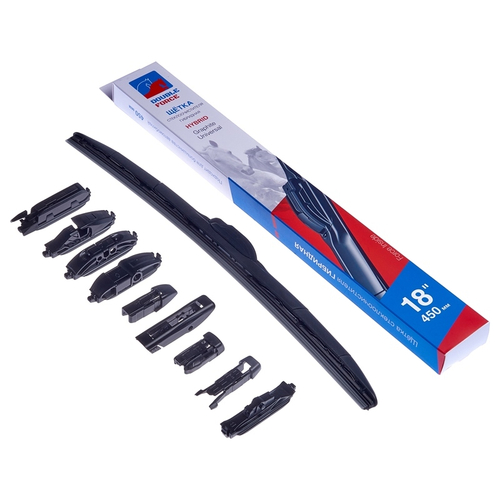 Щетка стеклоочистителя гибридная Double Force 450 мм (18") DFHY18