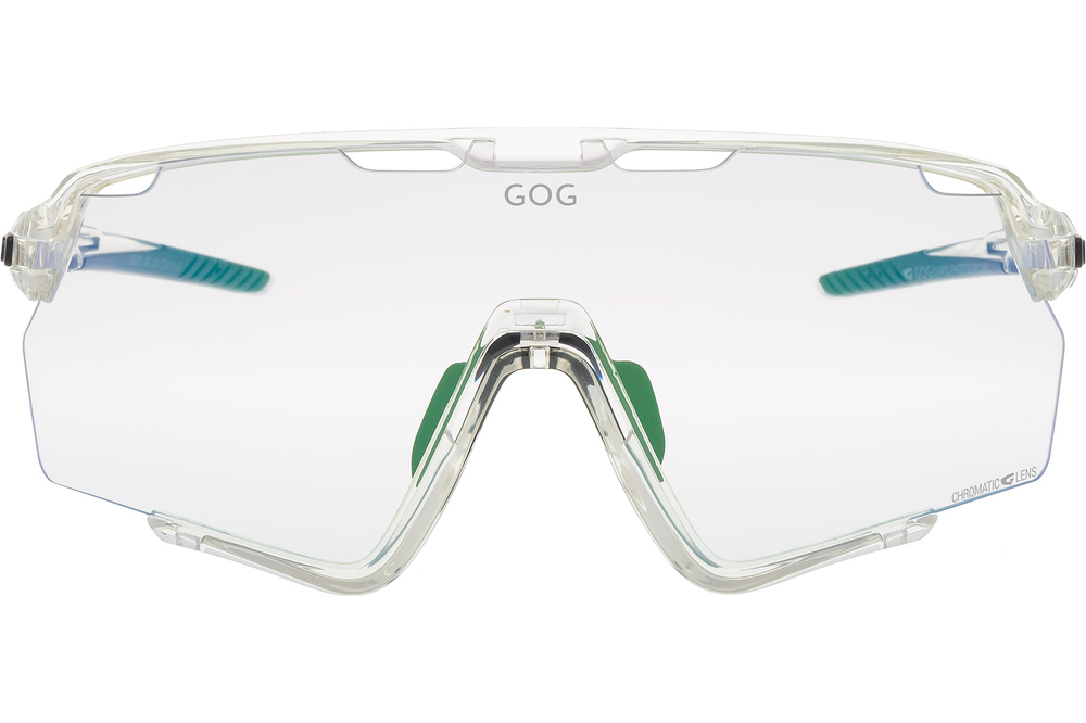 Спортивные очки GOG Prometheus / Photochromic Green/Black / Reflex Green
